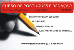 Curso de Redação / Português !!!