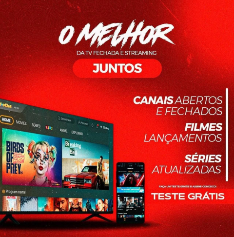 Canais IPTV,Filmes,Series (Teste gratís de 4 horas)